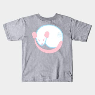 Subtle Trans Pride Rat Kids T-Shirt